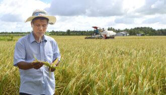 Hội viên nông dân Trần Văn Chung: Người tâm huyết với mô hình Hợp tác xã nông nghiệp