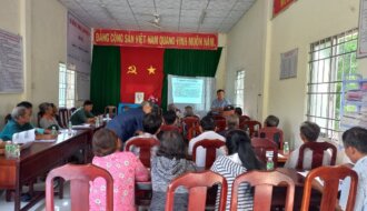 Hội Nông dân xã Hòa Tân: chuyển giao khoa học kỹ thuật cho hội viên nông dân